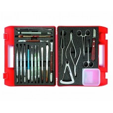 Renfert Deluxe Instrument Set (11540000) – 21 Pieces – Deluxe Dental Technician Tool Kit